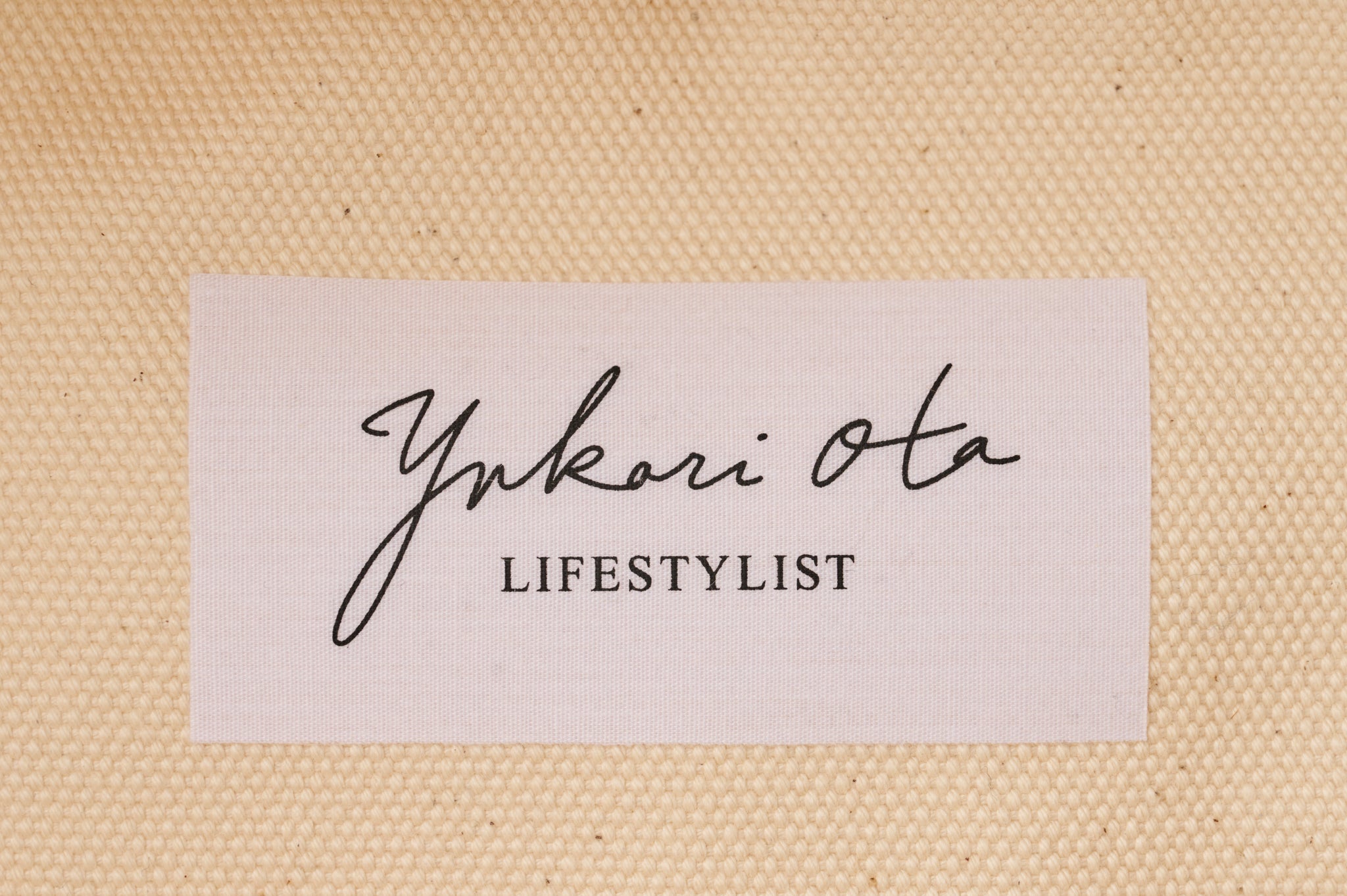 Canvas Mini Book Bag / LIFESTYLIST