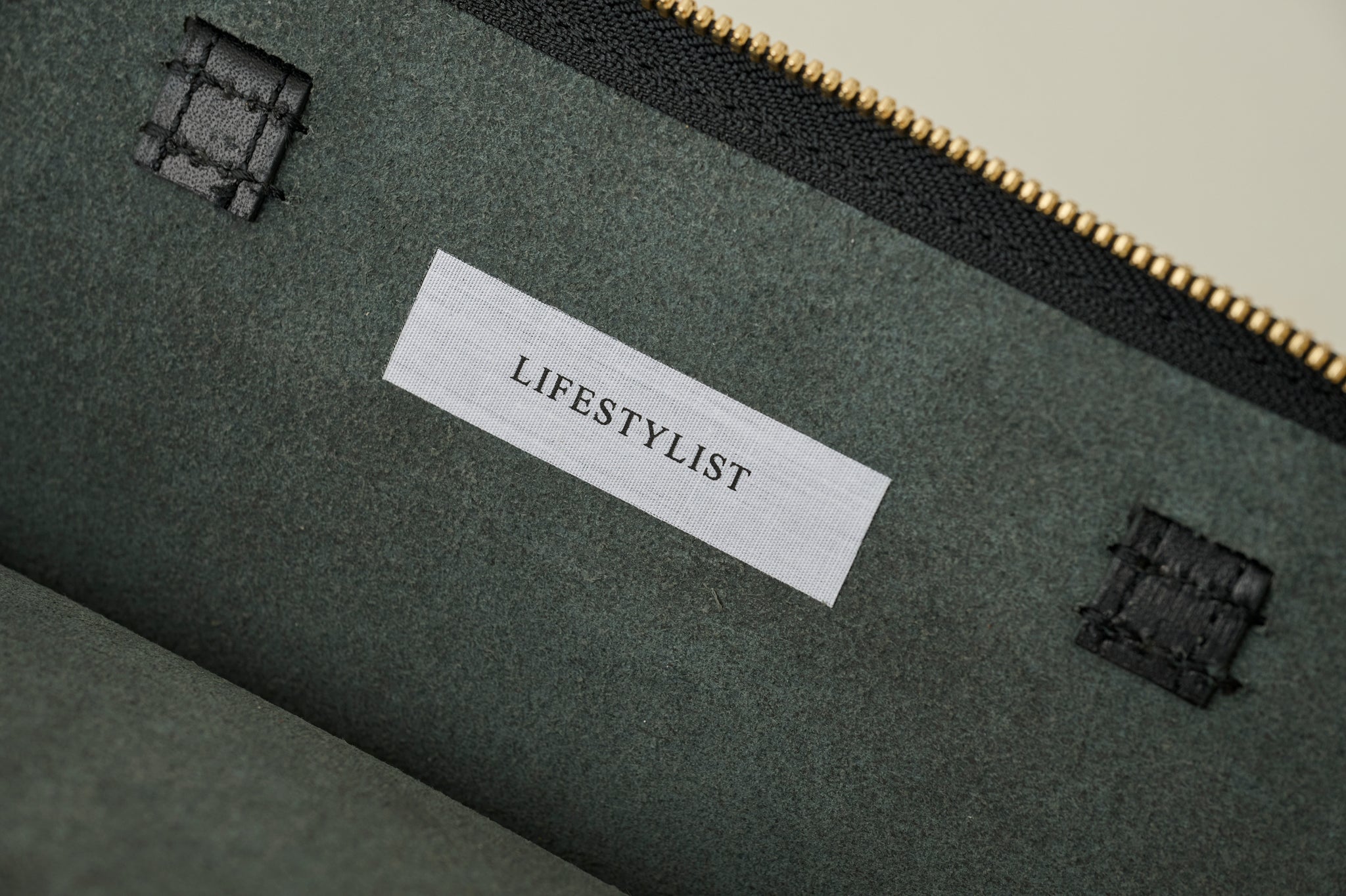 バッグ LIFESTYLIST Leather Document Case Leather Mini Book Bag │ LIFESTYLIST