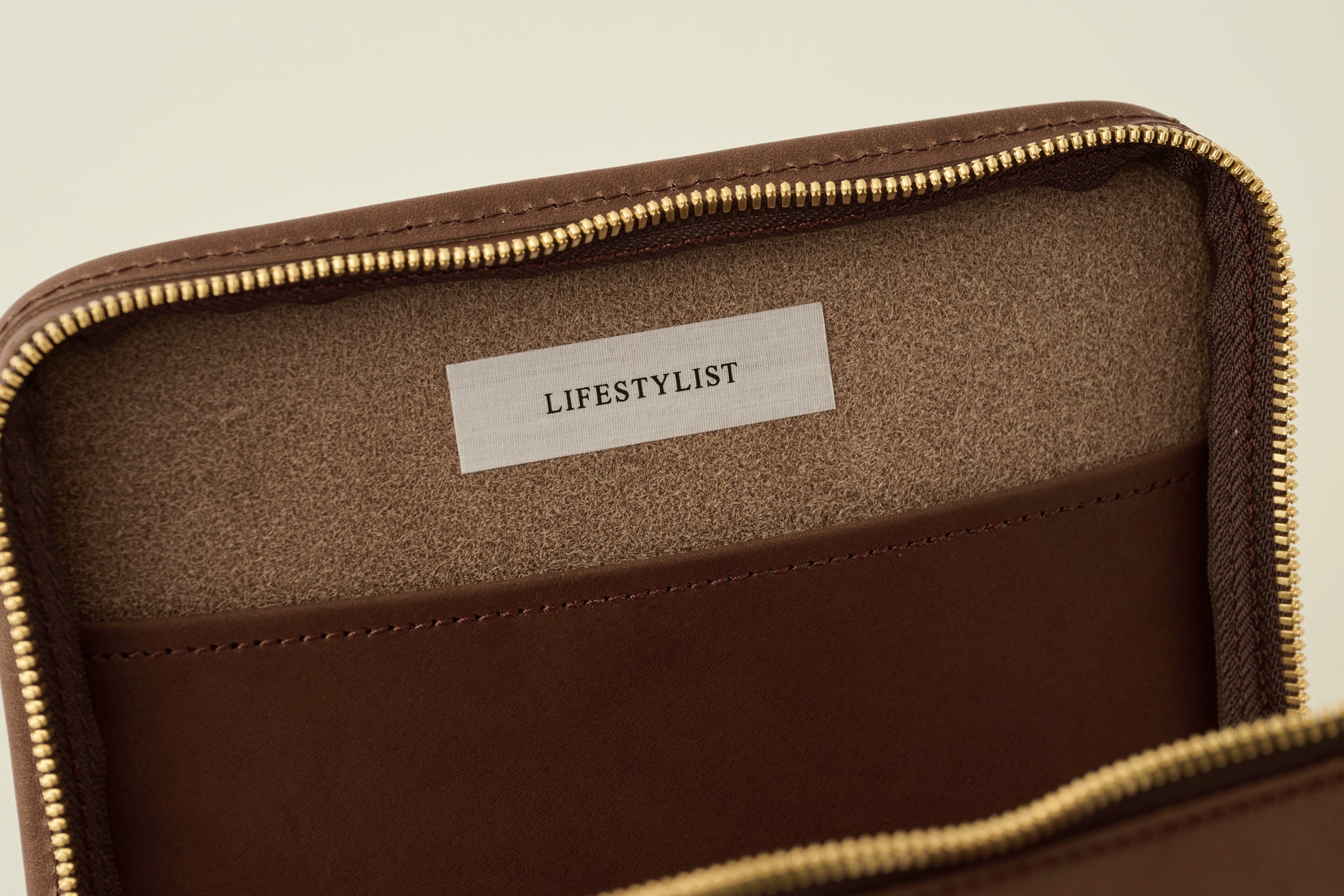LIMITED】Chocolate Leather Second Bag -EARTH LEATHER- │ LIFESTYLIST