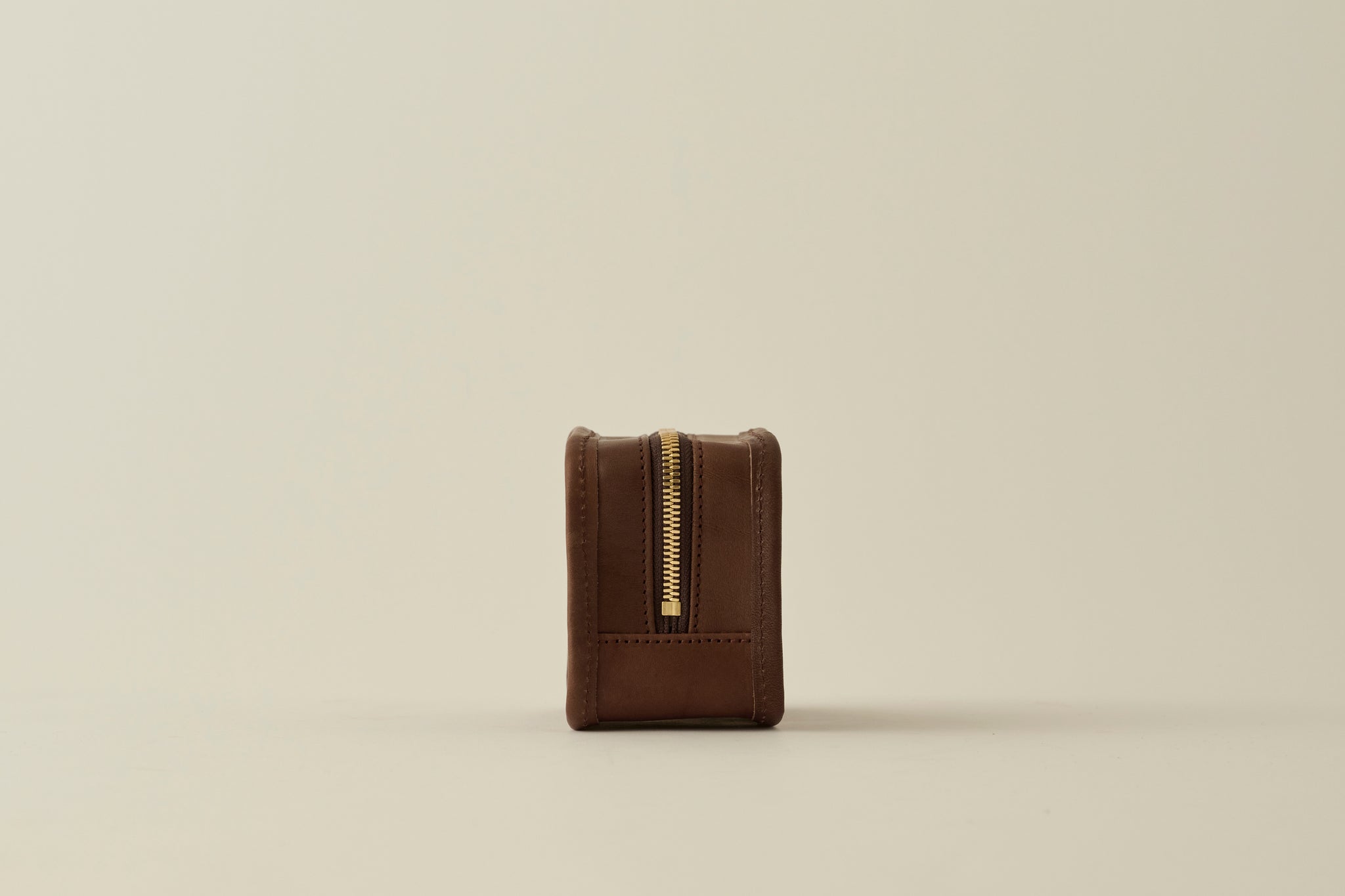 LIMITED】Chocolate Leather Multi Pouch -EARTH LEATHER- │ LIFESTYLIST